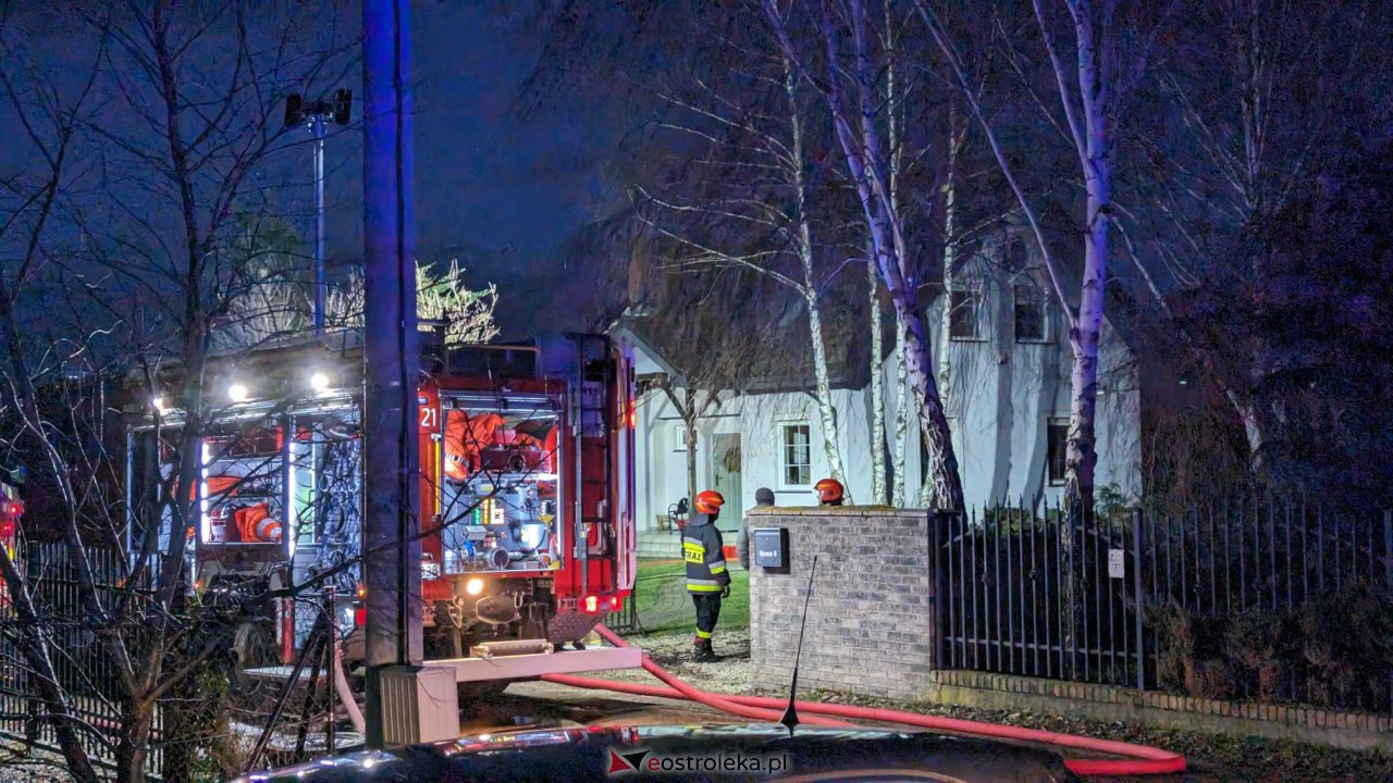 Pożar w Tobolicach. Święta przerwane przez ogień [25.12.2023] - zdjęcie #4 - eOstroleka.pl