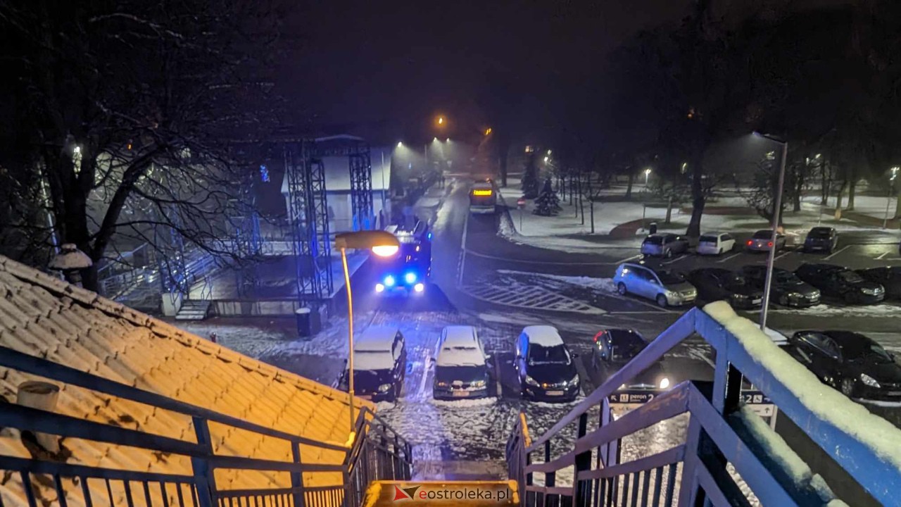Awaria pociągu w Ostrołęce. Ewakuowano pasażerów [02.01.2024] - zdjęcie #3 - eOstroleka.pl