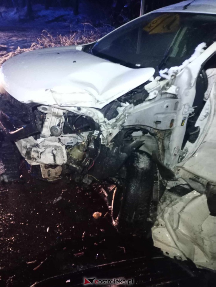 Wypadek w Michałowie [03.01.2024] - zdjęcie #9 - eOstroleka.pl