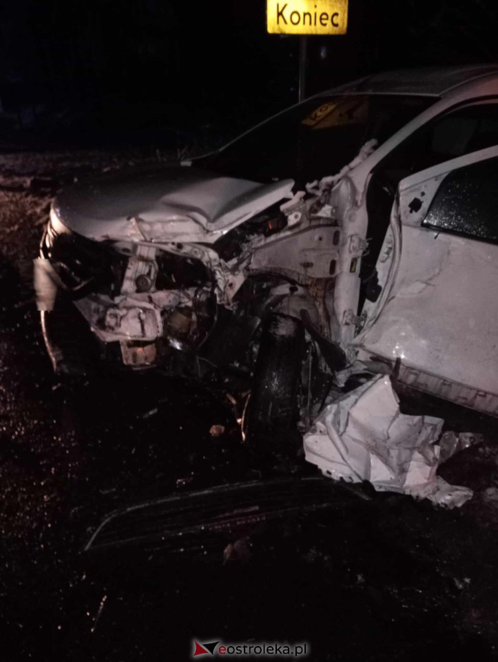 Wypadek w Michałowie [03.01.2024] - zdjęcie #7 - eOstroleka.pl