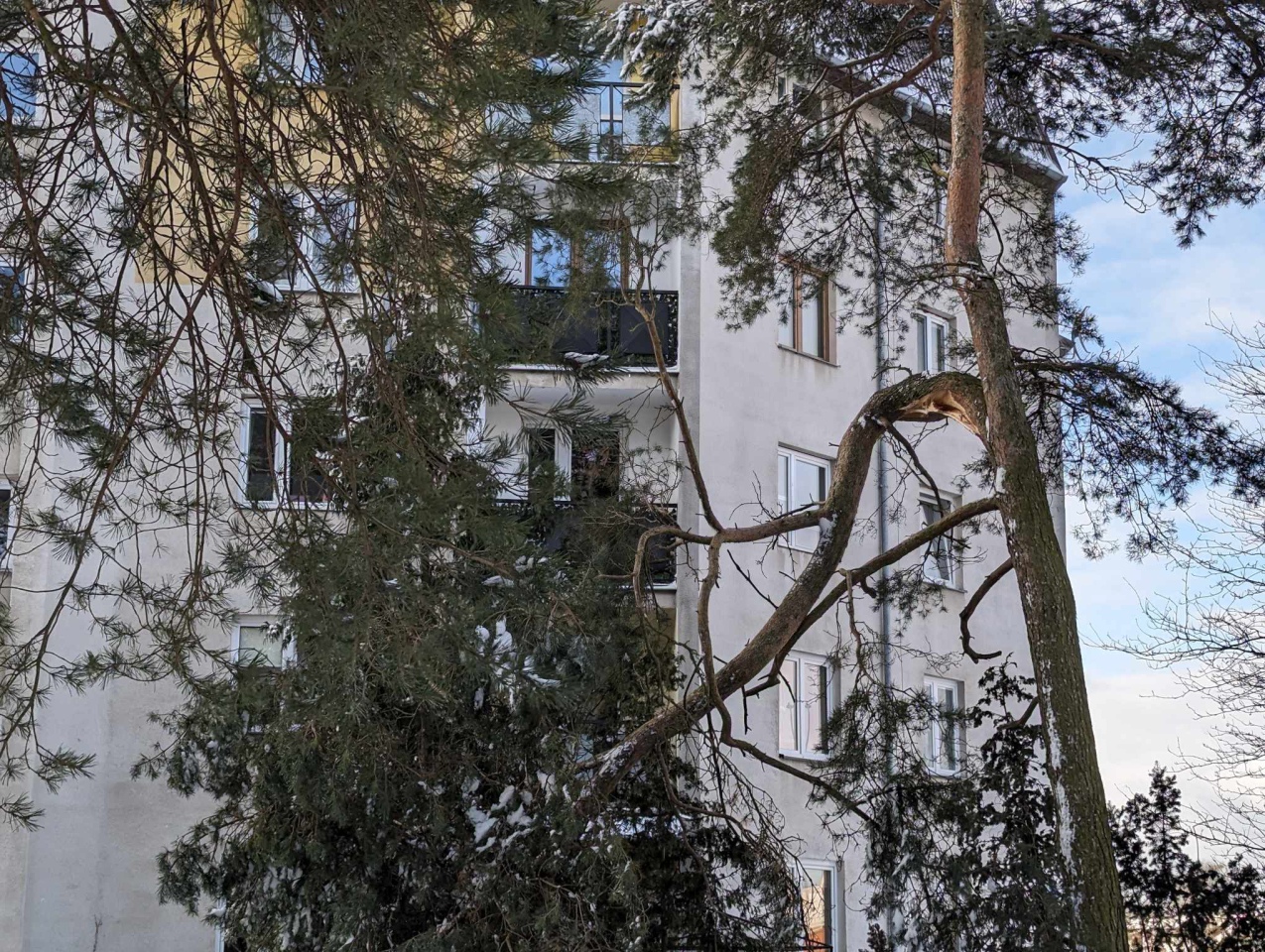 Strażacka akcja przy ulicy Żebrowskiego w Ostrołęce [05.01.2024] - zdjęcie #2 - eOstroleka.pl