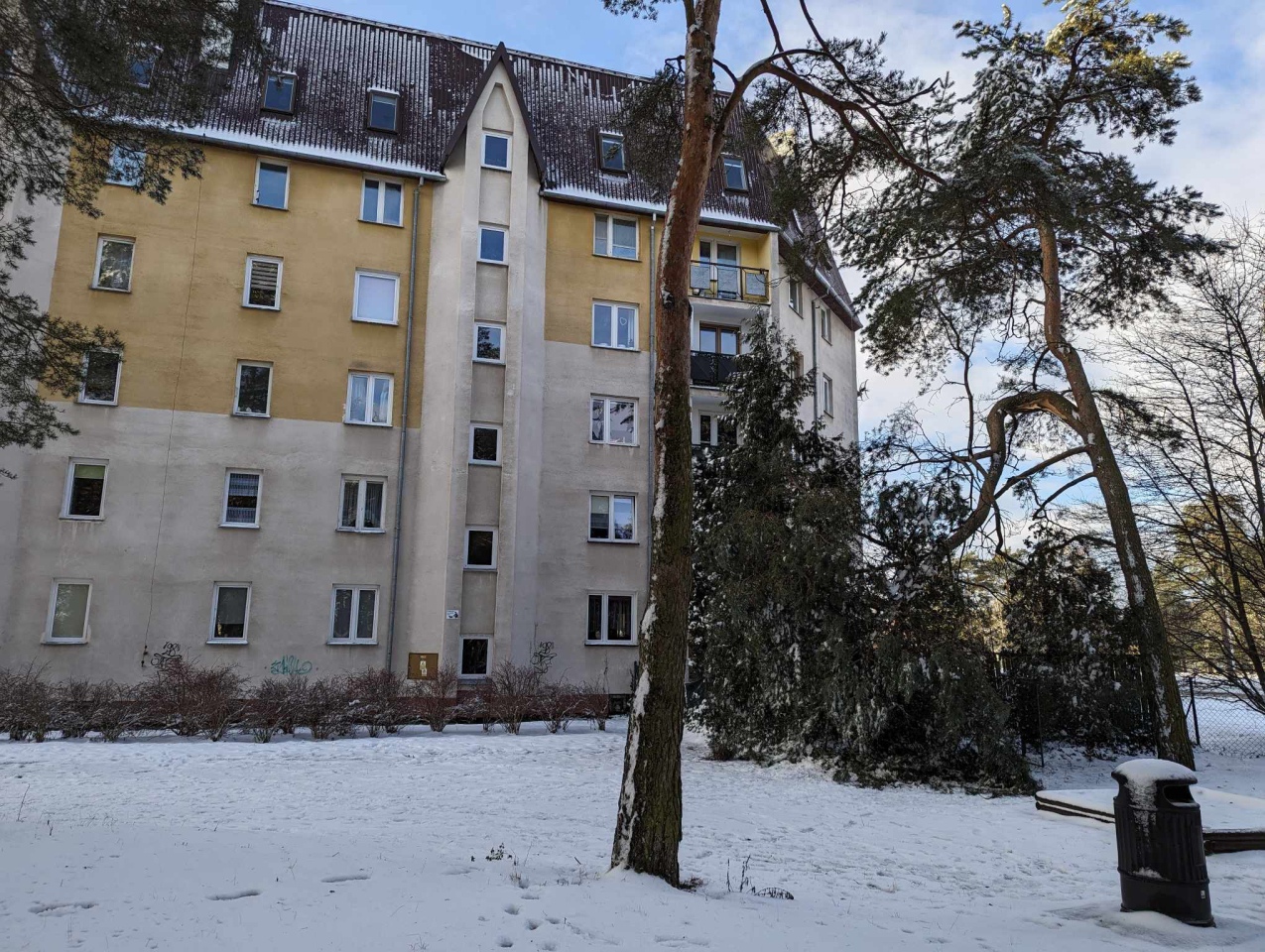Strażacka akcja przy ulicy Żebrowskiego w Ostrołęce [05.01.2024] - zdjęcie #1 - eOstroleka.pl