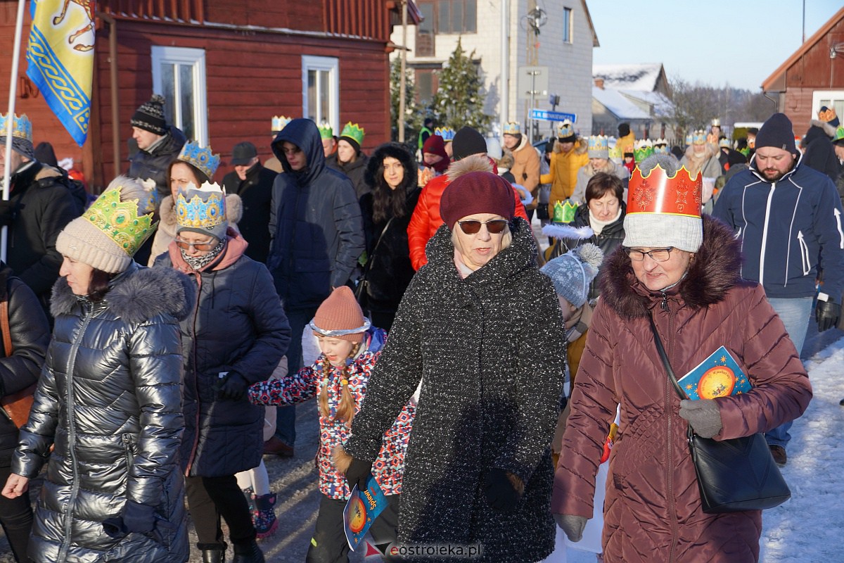 Orszak Trzech Króli w Baranowie [6.01.2024] - zdjęcie #31 - eOstroleka.pl