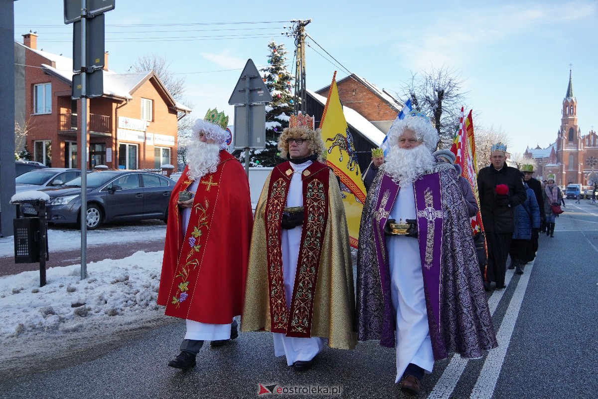 Orszak Trzech Króli w Myszyńcu [06.01.2024] - zdjęcie #83 - eOstroleka.pl