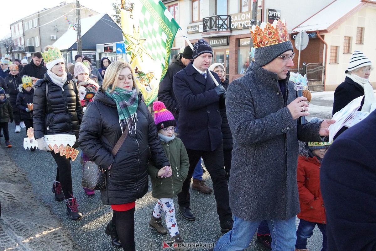 Orszak Trzech Króli w Myszyńcu [06.01.2024] - zdjęcie #44 - eOstroleka.pl