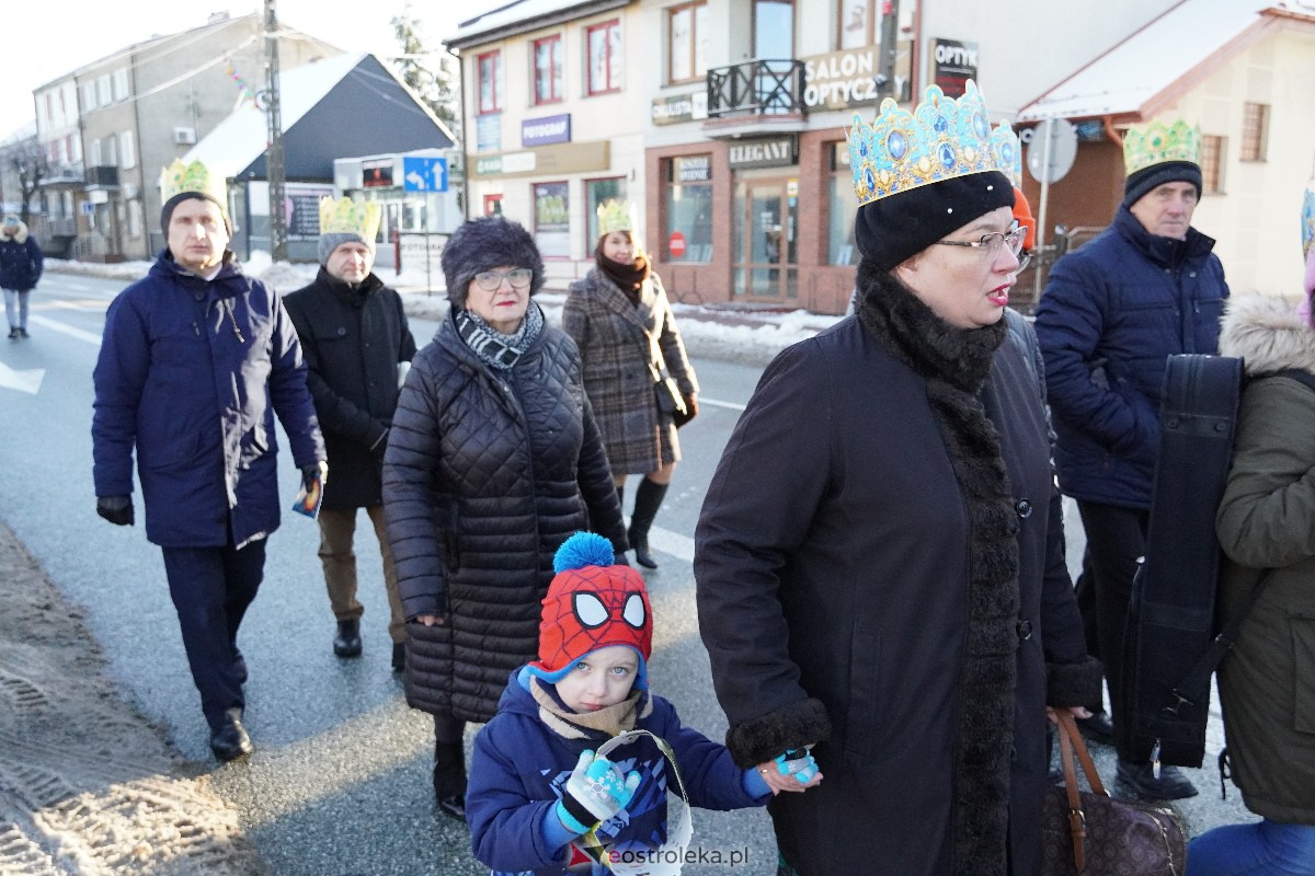 Orszak Trzech Króli w Myszyńcu [06.01.2024] - zdjęcie #42 - eOstroleka.pl