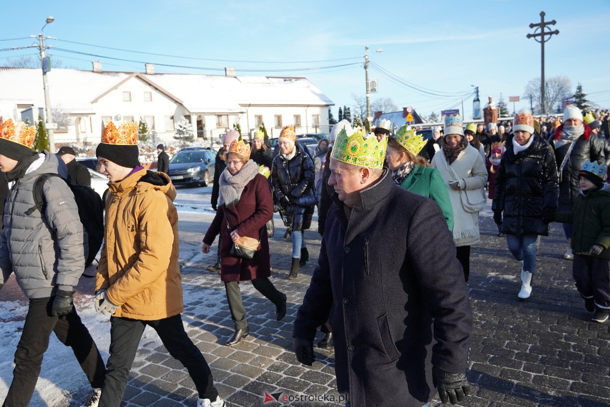 Orszak Trzech Króli w Myszyńcu [06.01.2024] - zdjęcie #170 - eOstroleka.pl
