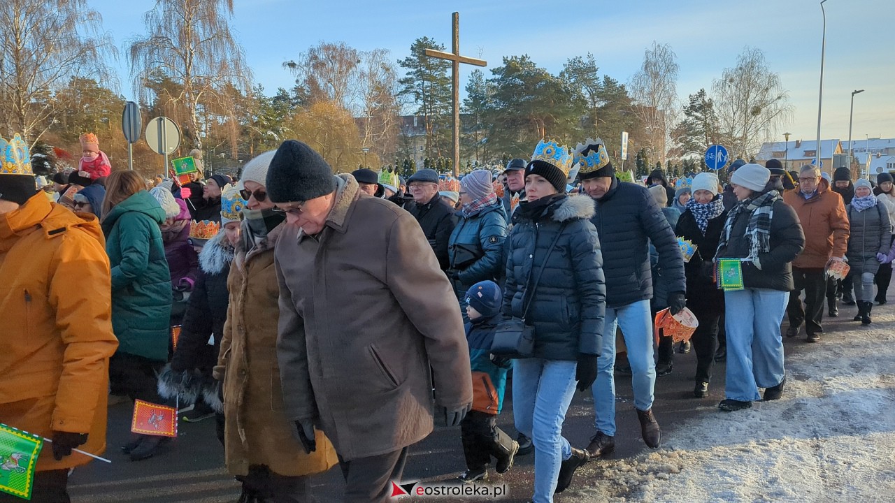 Orszak Trzech Króli 2024 w Ostrołęce [06.01.2024] - zdjęcie #116 - eOstroleka.pl