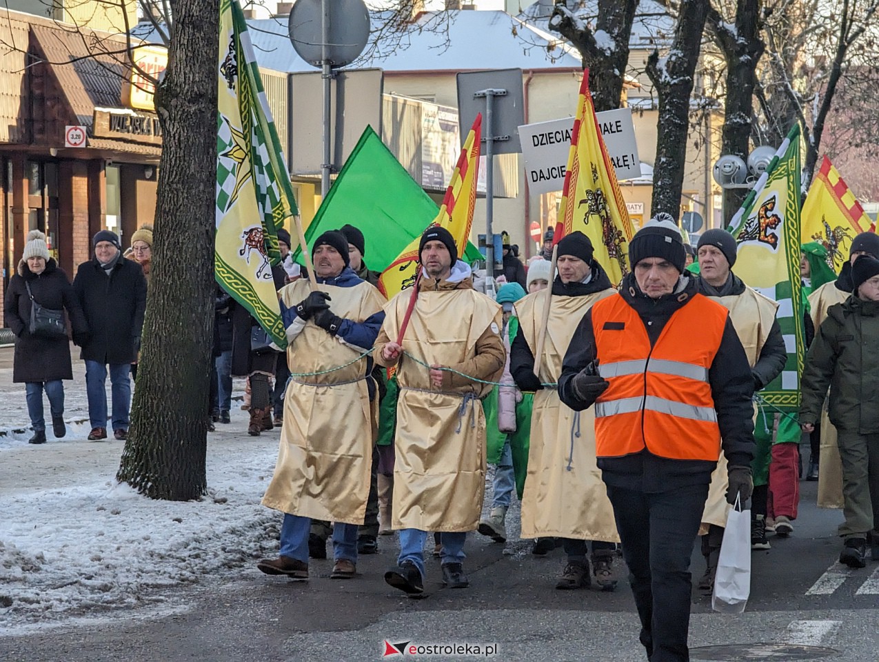 Orszak Trzech Króli 2024 w Ostrołęce [06.01.2024] - zdjęcie #110 - eOstroleka.pl