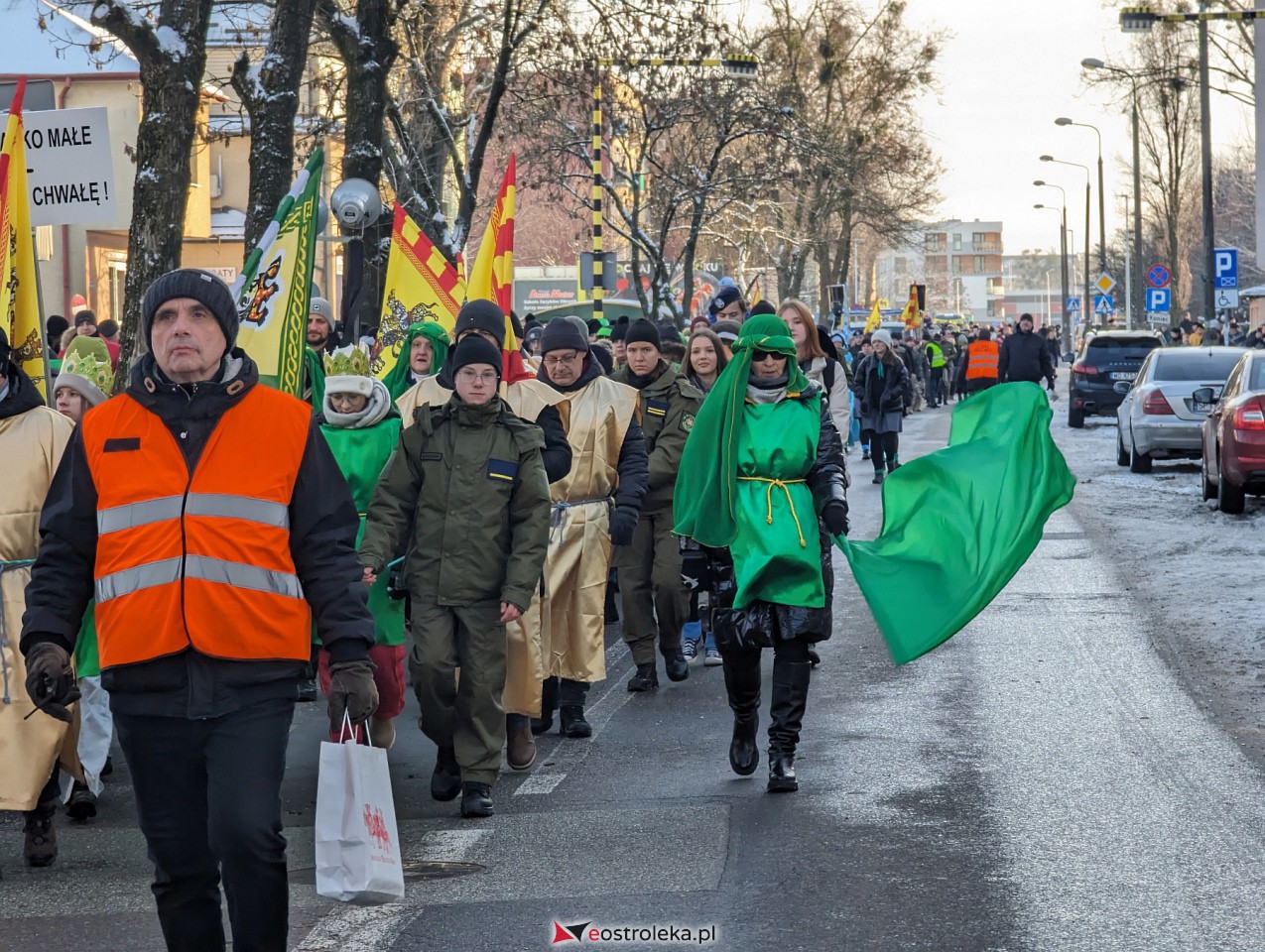 Orszak Trzech Króli 2024 w Ostrołęce [06.01.2024] - zdjęcie #109 - eOstroleka.pl