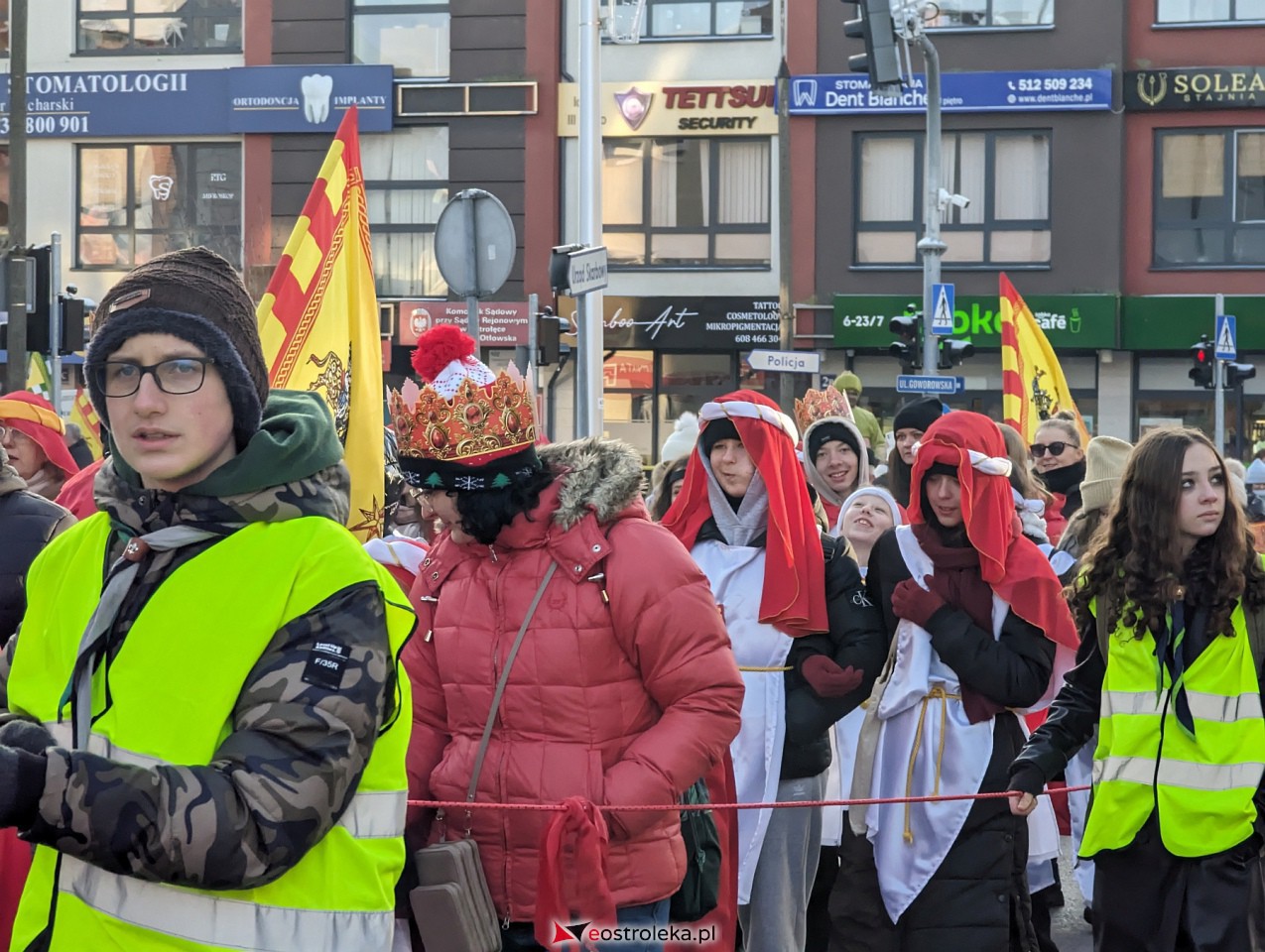 Orszak Trzech Króli 2024 w Ostrołęce [06.01.2024] - zdjęcie #104 - eOstroleka.pl