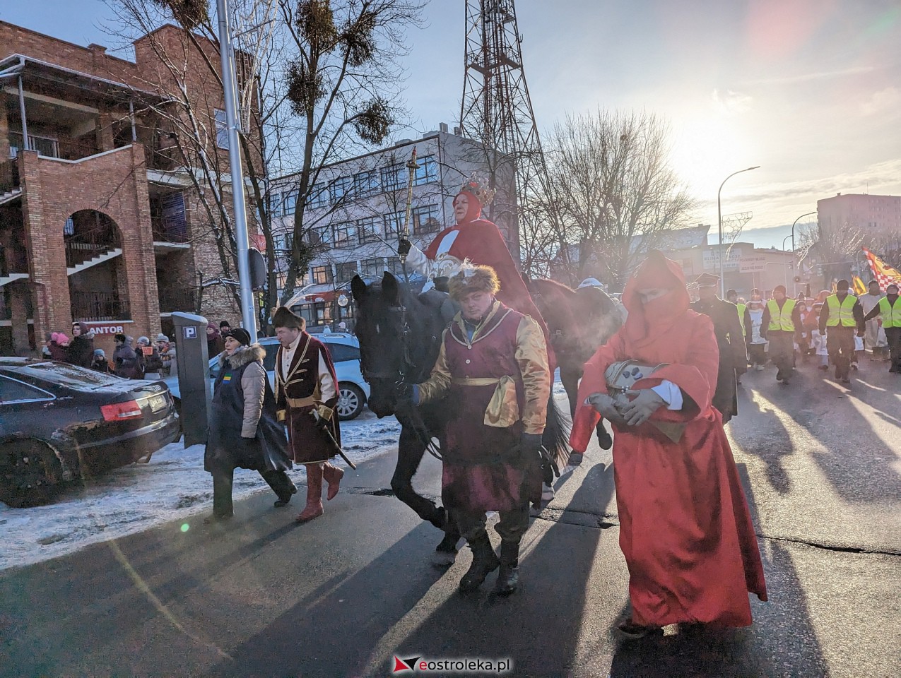 Orszak Trzech Króli 2024 w Ostrołęce [06.01.2024] - zdjęcie #91 - eOstroleka.pl