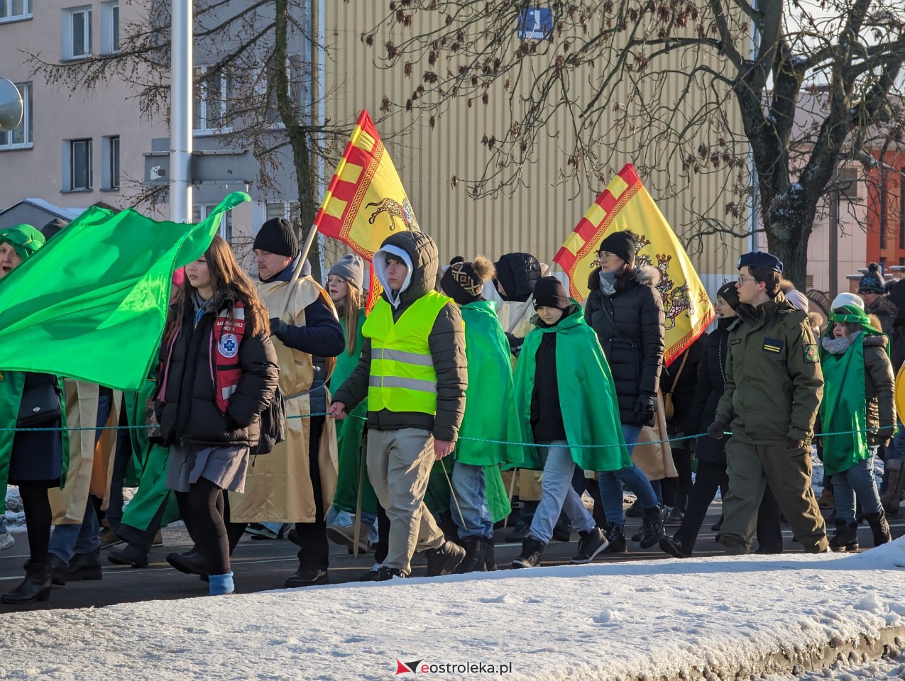 Orszak Trzech Króli 2024 w Ostrołęce [06.01.2024] - zdjęcie #84 - eOstroleka.pl