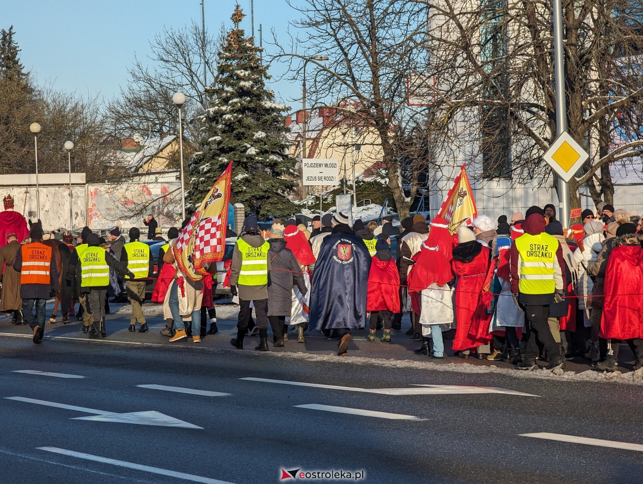 Orszak Trzech Króli 2024 w Ostrołęce [06.01.2024] - zdjęcie #82 - eOstroleka.pl