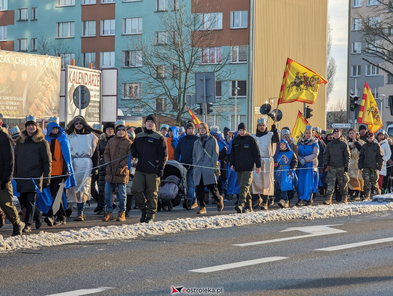 Orszak Trzech Króli 2024 w Ostrołęce [06.01.2024] - zdjęcie #73 - eOstroleka.pl