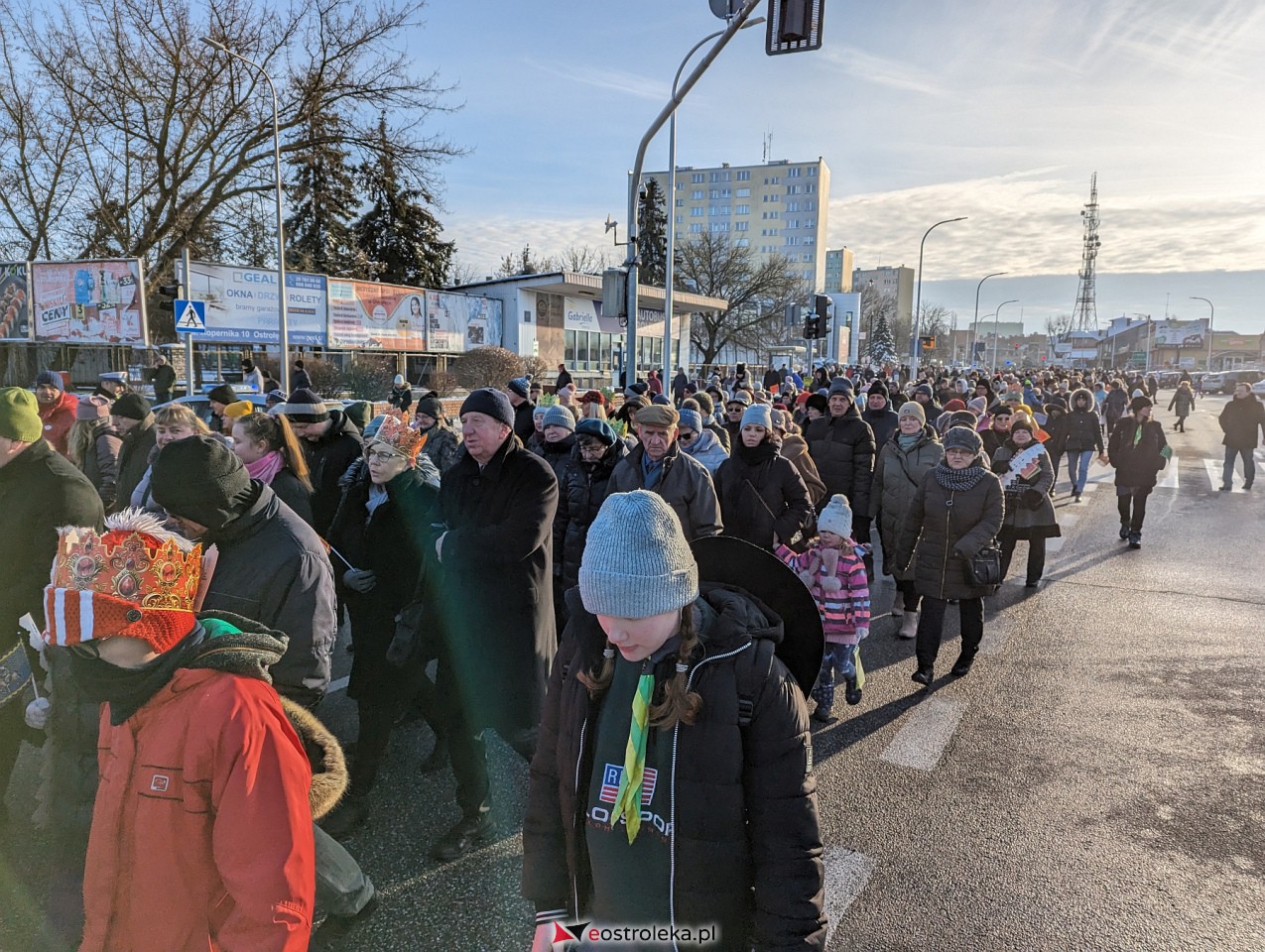 Orszak Trzech Króli 2024 w Ostrołęce [06.01.2024] - zdjęcie #66 - eOstroleka.pl
