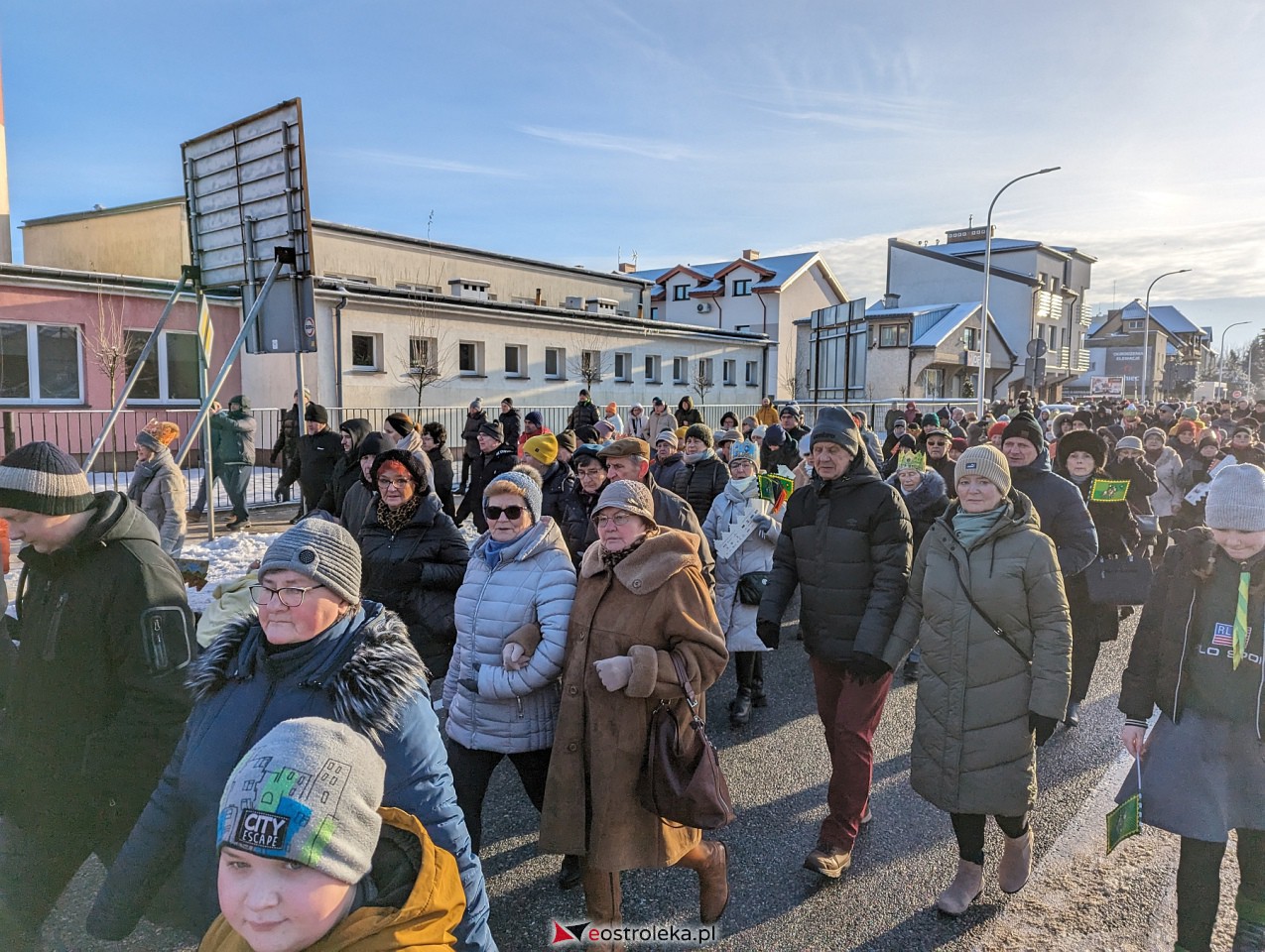 Orszak Trzech Króli 2024 w Ostrołęce [06.01.2024] - zdjęcie #61 - eOstroleka.pl