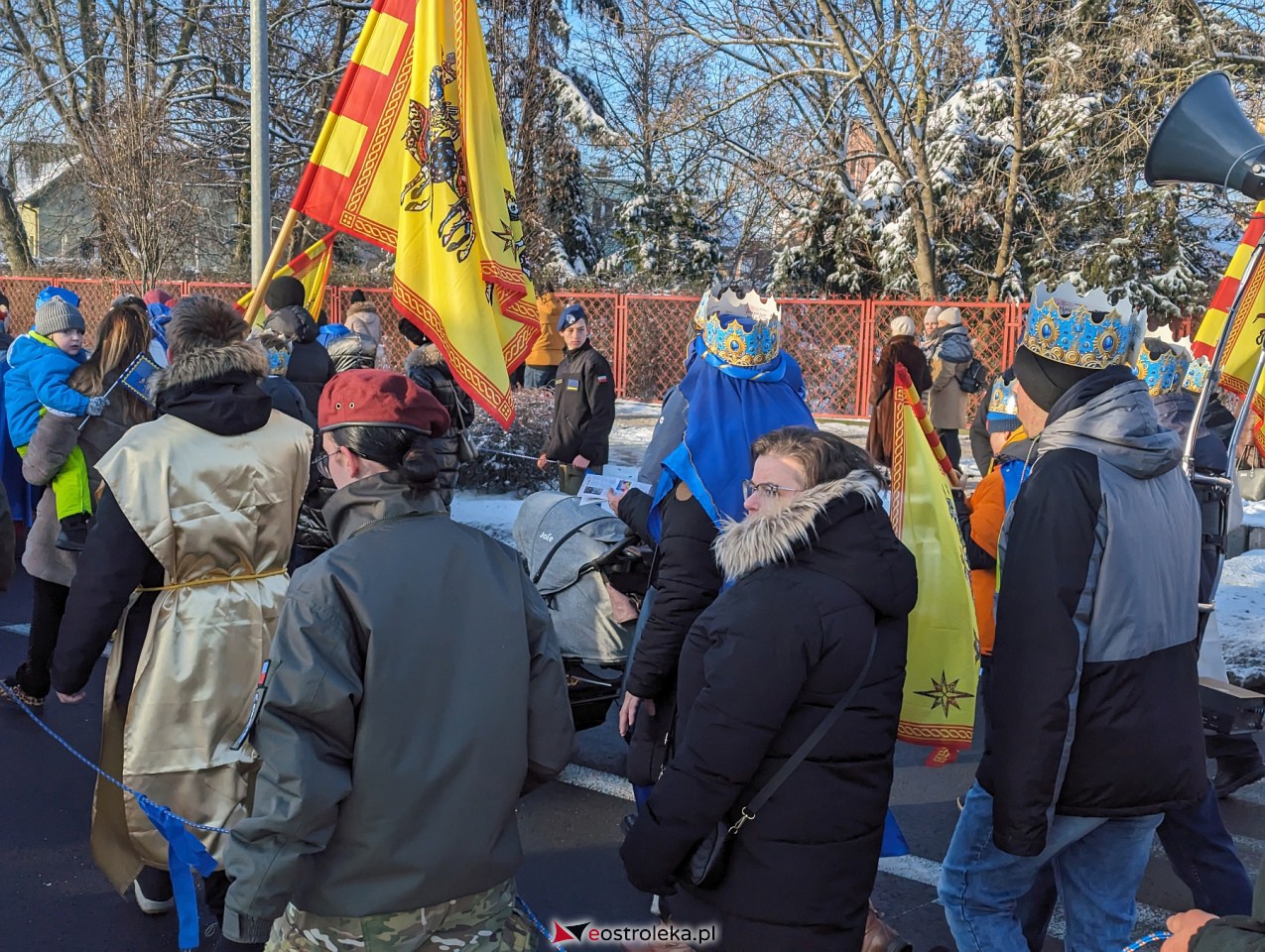 Orszak Trzech Króli 2024 w Ostrołęce [06.01.2024] - zdjęcie #50 - eOstroleka.pl