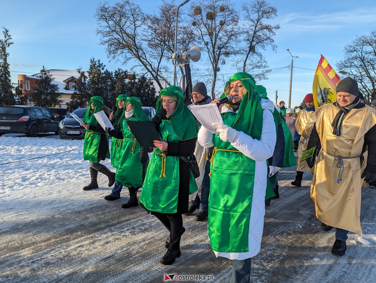 Orszak Trzech Króli 2024 w Ostrołęce [06.01.2024] - zdjęcie #47 - eOstroleka.pl