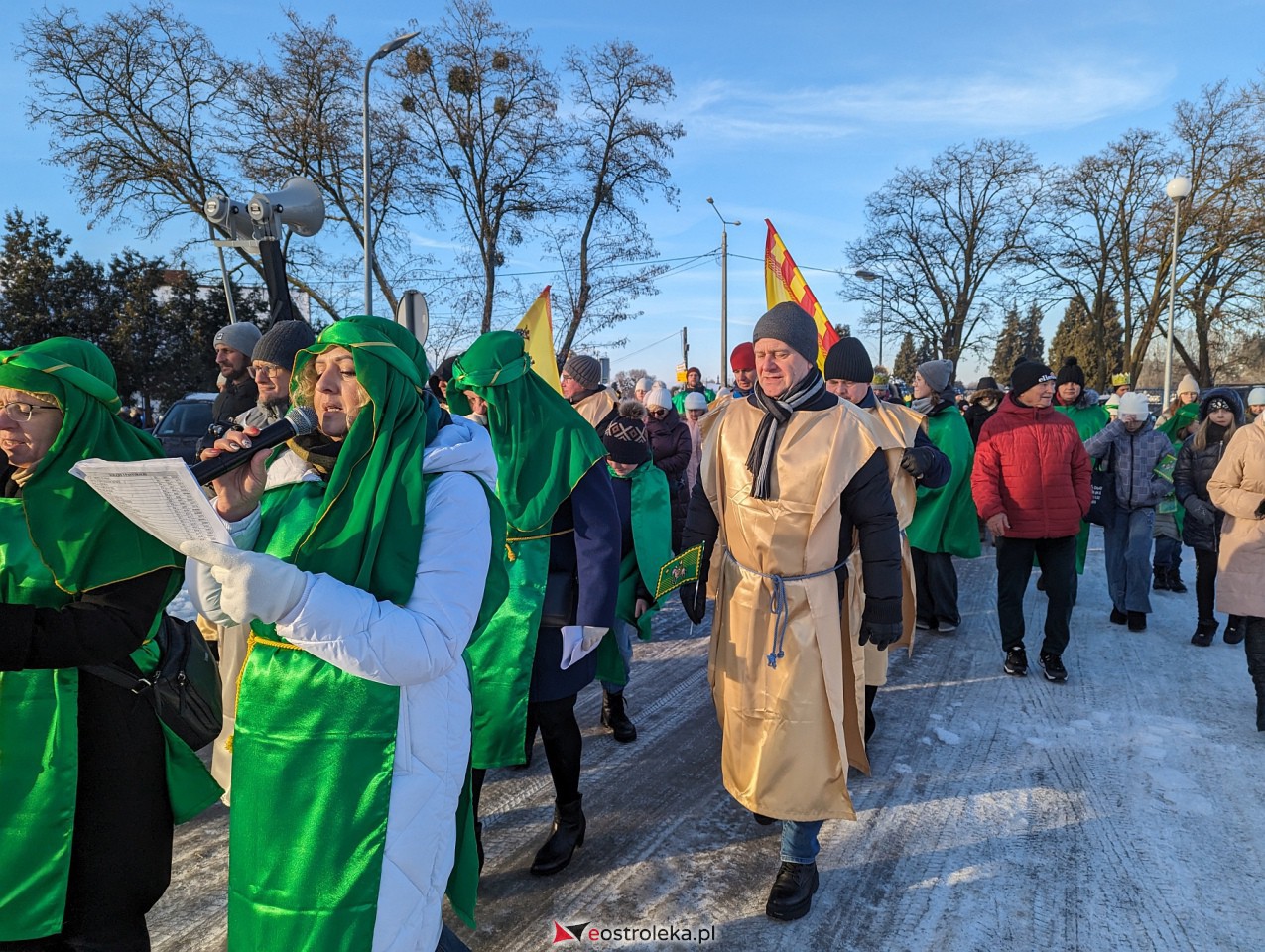 Orszak Trzech Króli 2024 w Ostrołęce [06.01.2024] - zdjęcie #46 - eOstroleka.pl