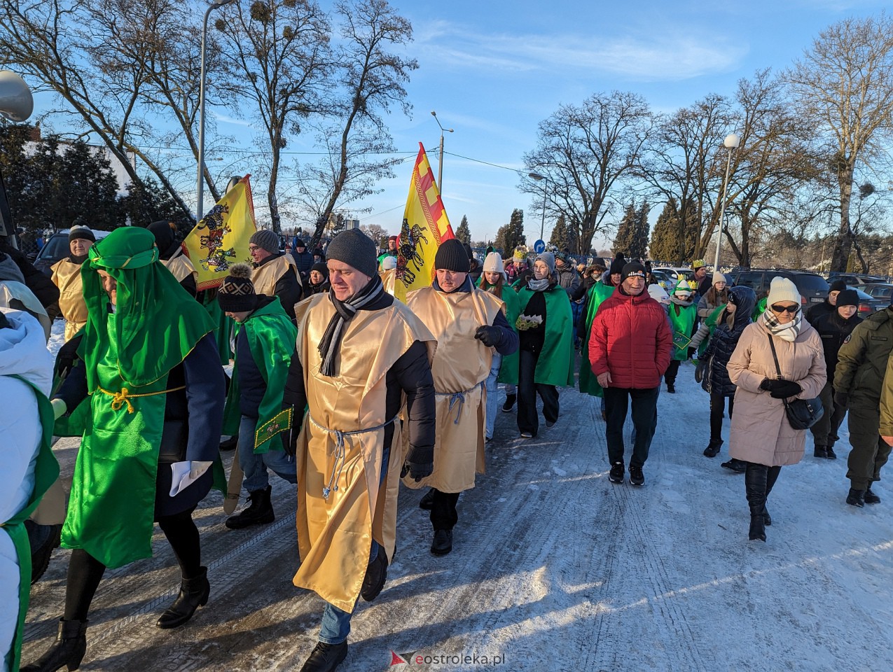 Orszak Trzech Króli 2024 w Ostrołęce [06.01.2024] - zdjęcie #45 - eOstroleka.pl