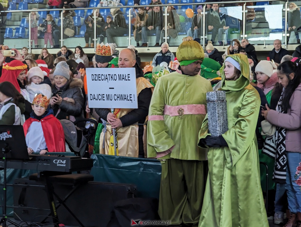 Orszak Trzech Króli 2024 w Ostrołęce [06.01.2024] - zdjęcie #43 - eOstroleka.pl