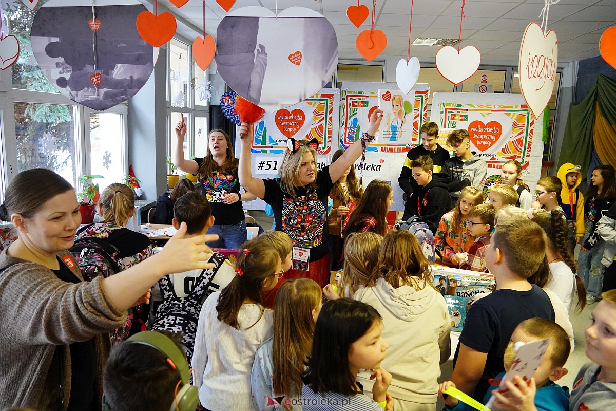 Mały finał WOŚP w SP nr 5 [12.01.2024] - zdjęcie #5 - eOstroleka.pl