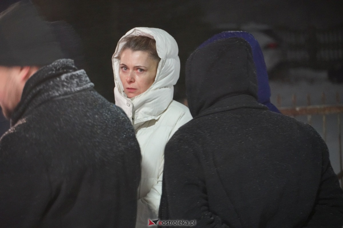 Manifestacje dla M. Wąsika przed ZK Przytuły Stare [13.01.2023] - zdjęcie #2 - eOstroleka.pl