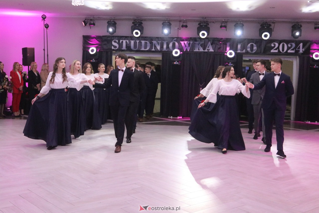 Studniówka 2024 I LO w Ostrołęce [13.01.2024] - zdjęcie #245 - eOstroleka.pl