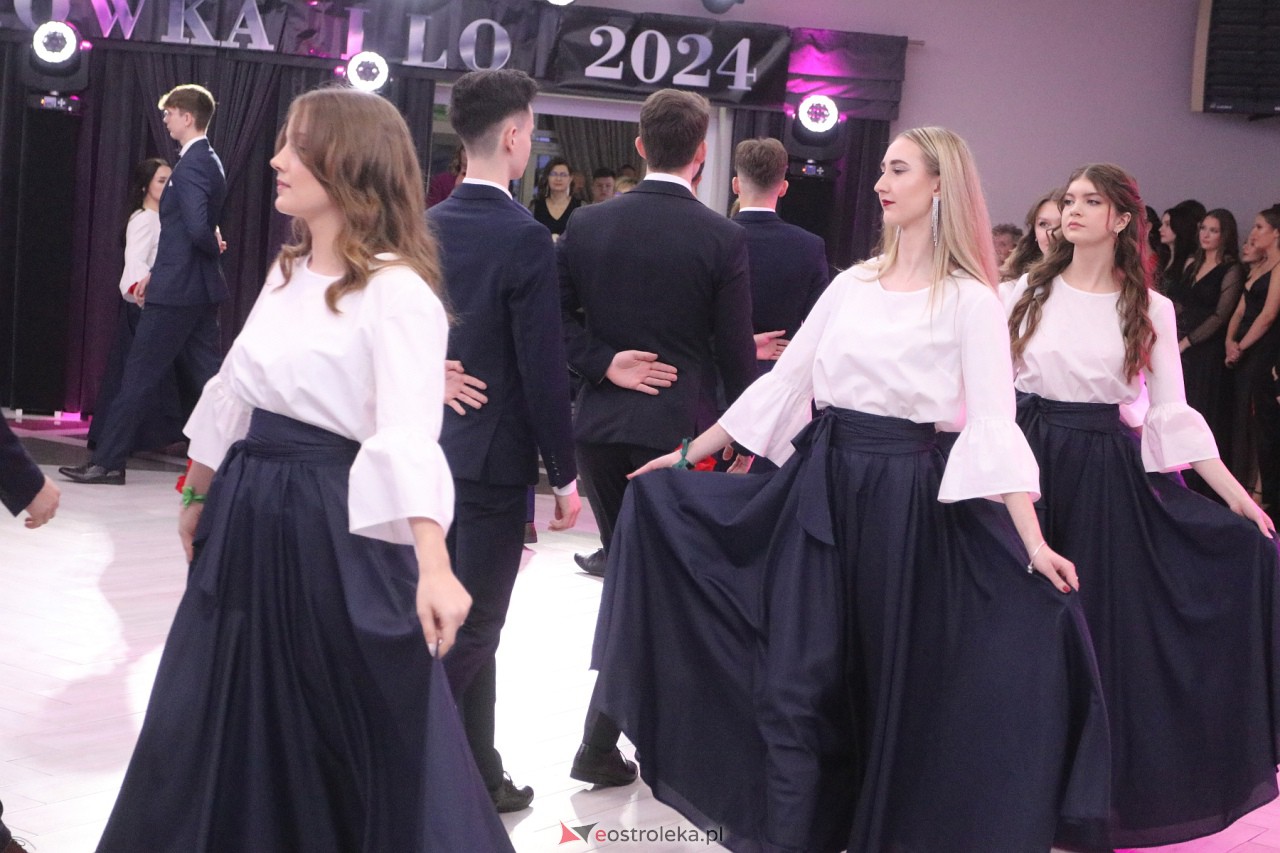 Studniówka 2024 I LO w Ostrołęce [13.01.2024] - zdjęcie #223 - eOstroleka.pl