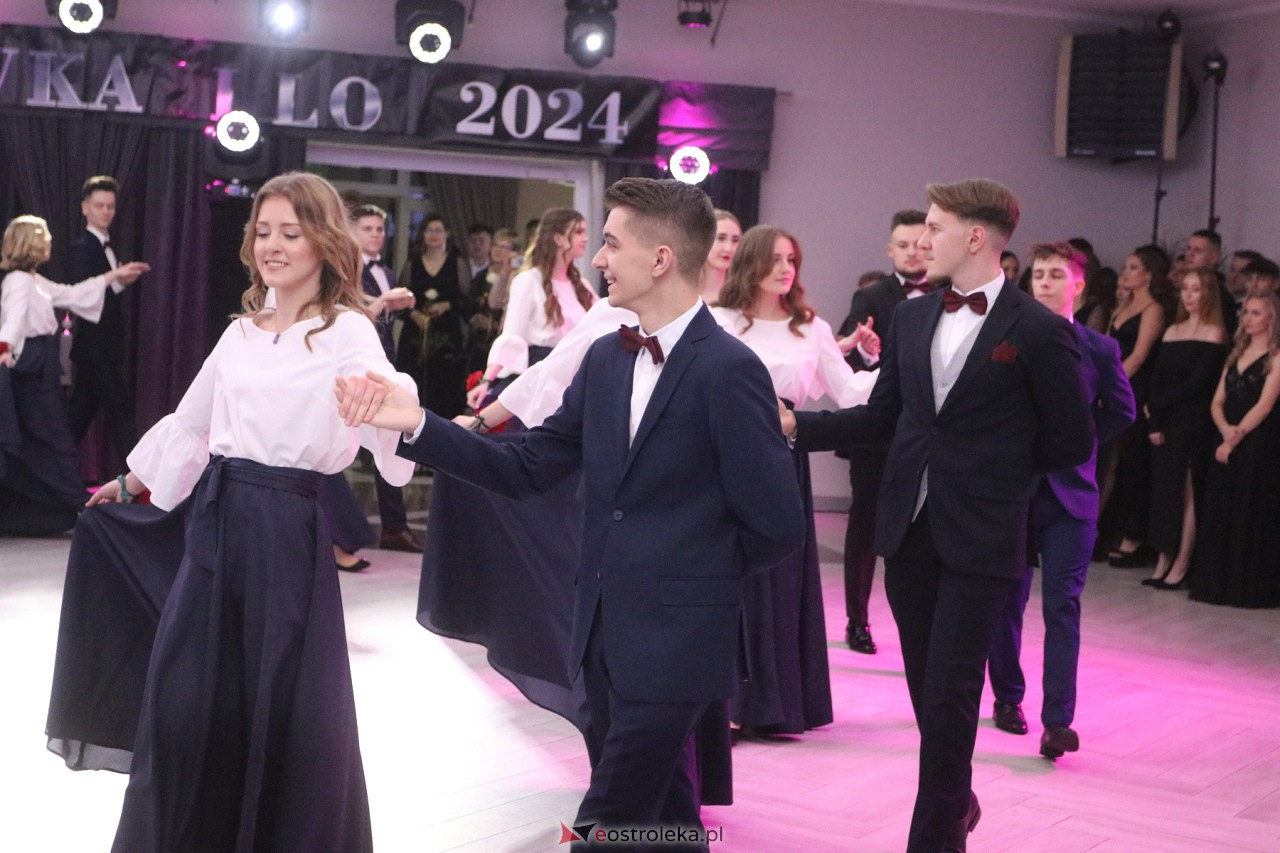 Studniówka 2024 I LO w Ostrołęce [13.01.2024] - zdjęcie #217 - eOstroleka.pl
