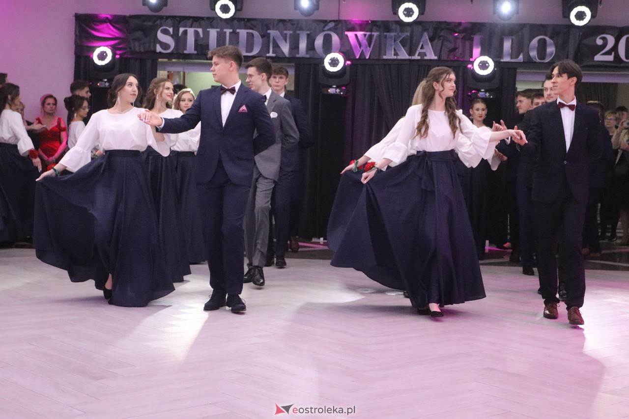 Studniówka 2024 I LO w Ostrołęce [13.01.2024] - zdjęcie #206 - eOstroleka.pl