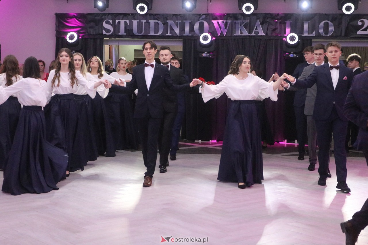 Studniówka 2024 I LO w Ostrołęce [13.01.2024] - zdjęcie #195 - eOstroleka.pl