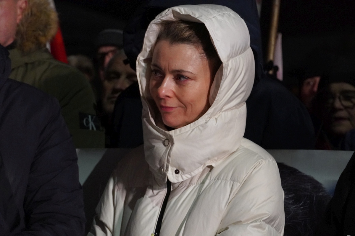 Protest przed ZK w Przytułach Starych [13.01.2024] - zdjęcie #29 - eOstroleka.pl