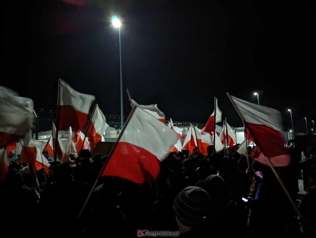 Demonstracja w Przytułach Starych (14.01.2024) - zdjęcie #35 - eOstroleka.pl