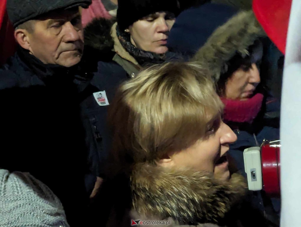 Demonstracja w Przytułach Starych (14.01.2024) - zdjęcie #38 - eOstroleka.pl