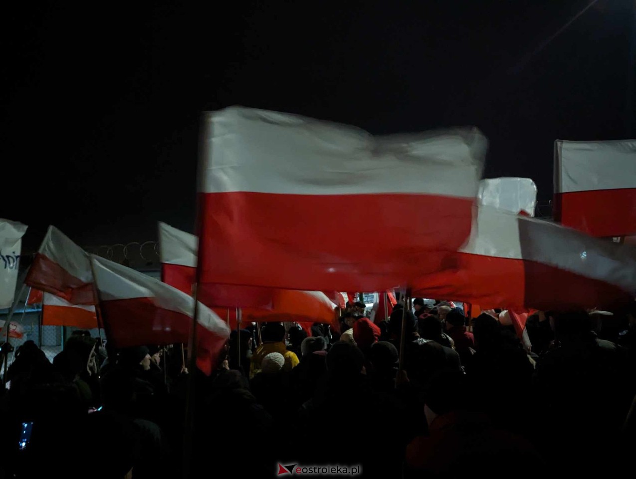 Demonstracja w Przytułach Starych (14.01.2024) - zdjęcie #62 - eOstroleka.pl