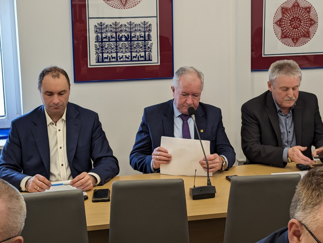 Sesja rady powiatu [15.01.2024] - zdjęcie #19 - eOstroleka.pl