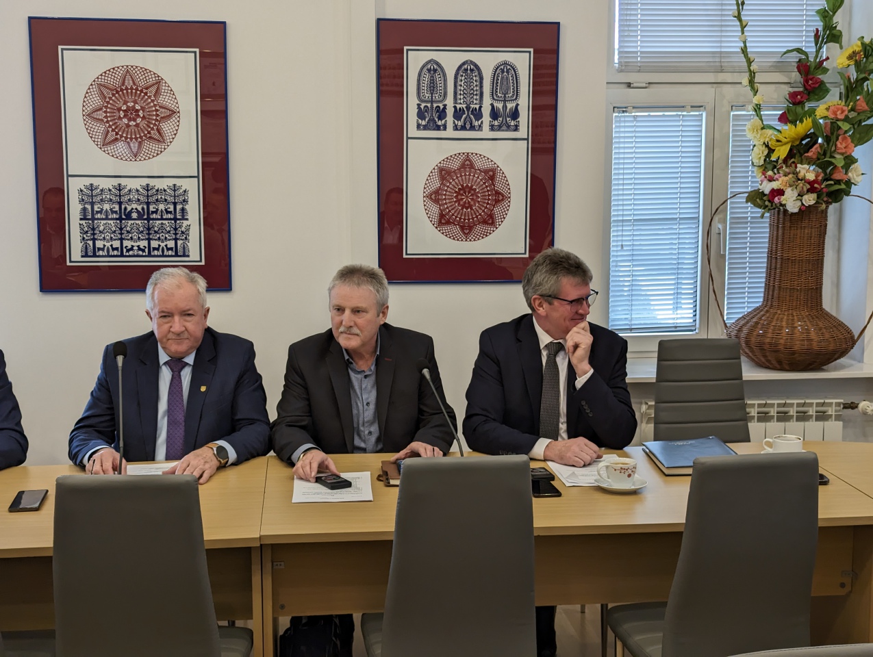 Sesja rady powiatu [15.01.2024] - zdjęcie #15 - eOstroleka.pl