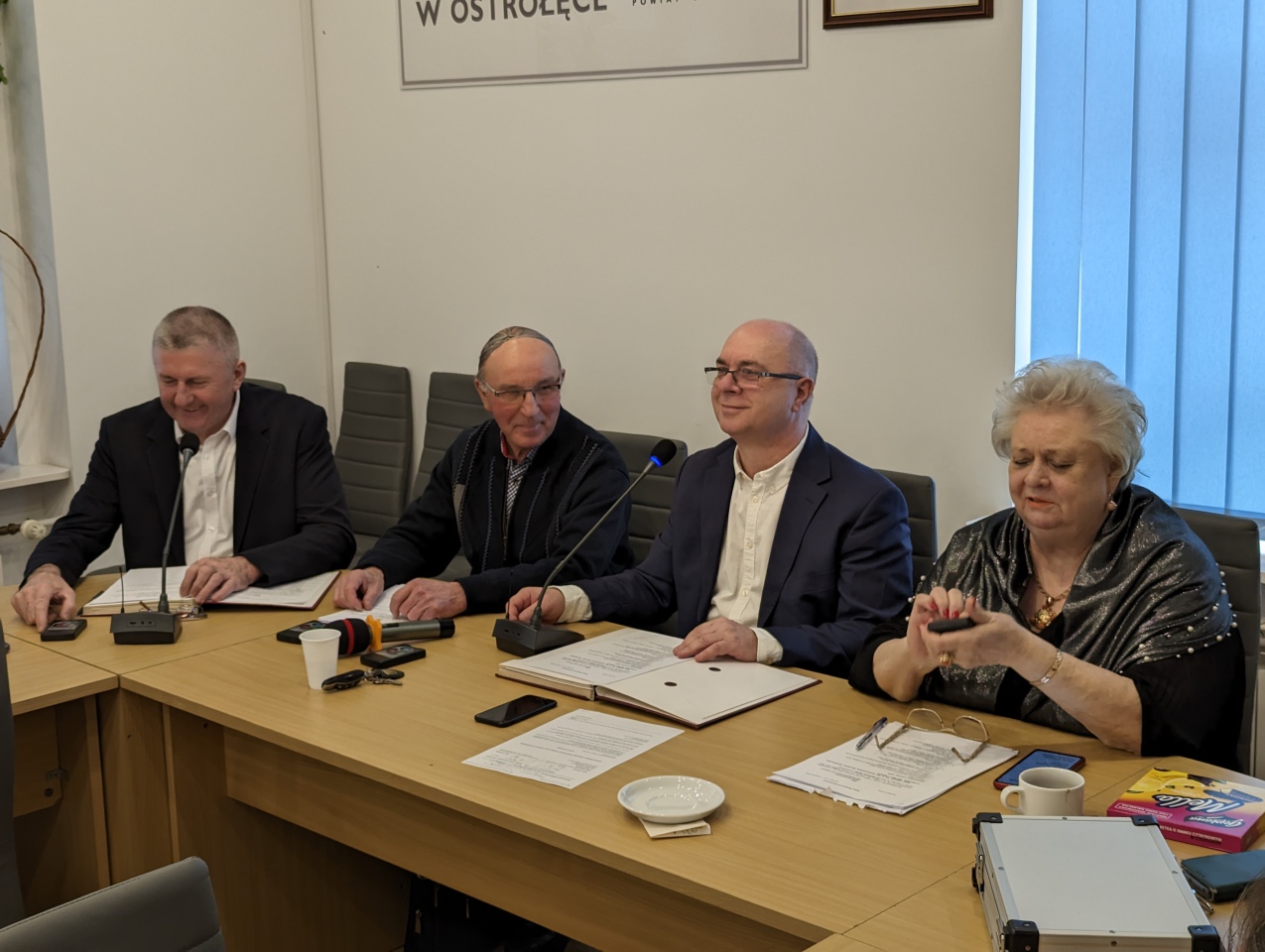 Sesja rady powiatu [15.01.2024] - zdjęcie #13 - eOstroleka.pl