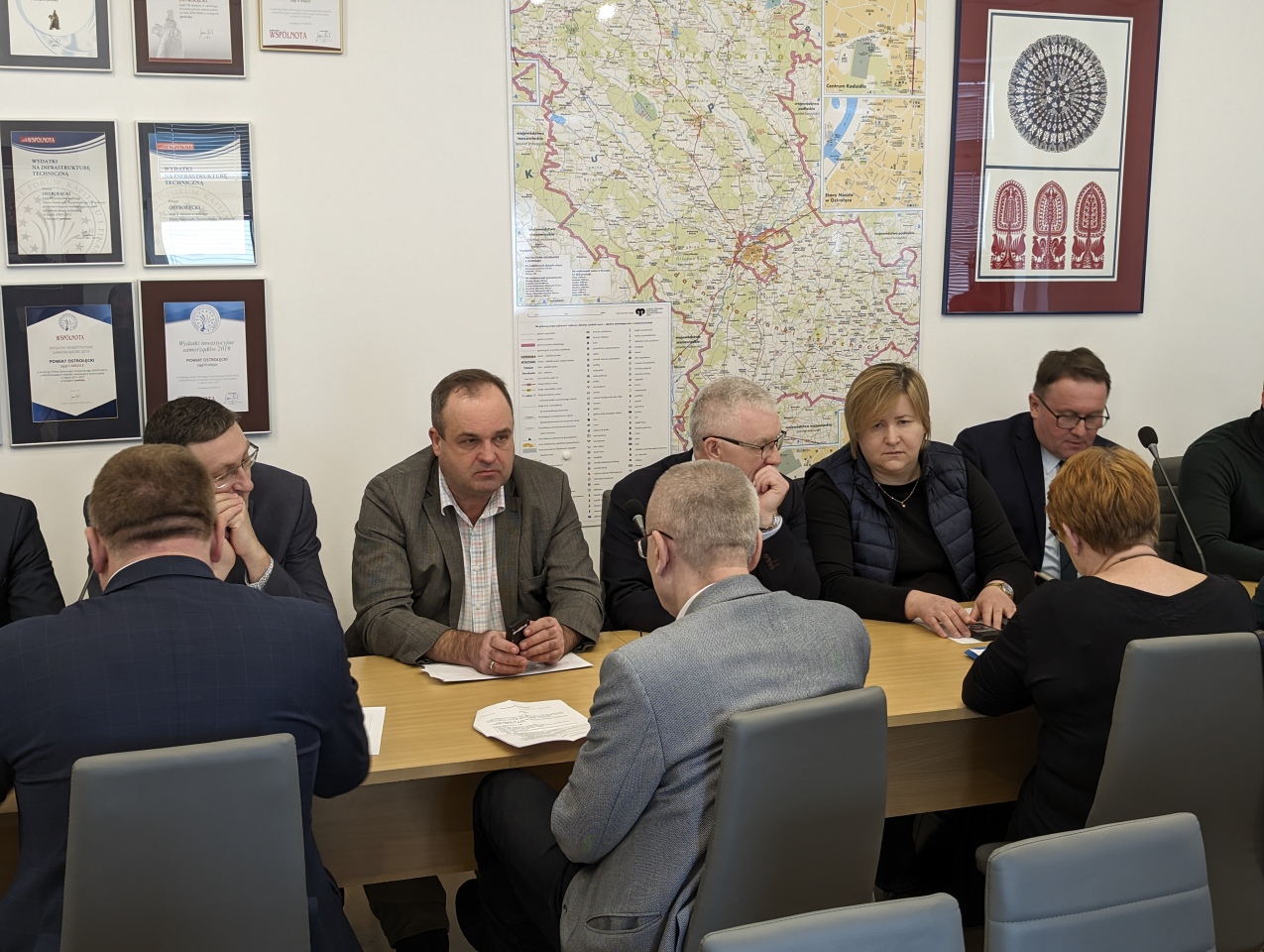 Sesja rady powiatu [15.01.2024] - zdjęcie #5 - eOstroleka.pl