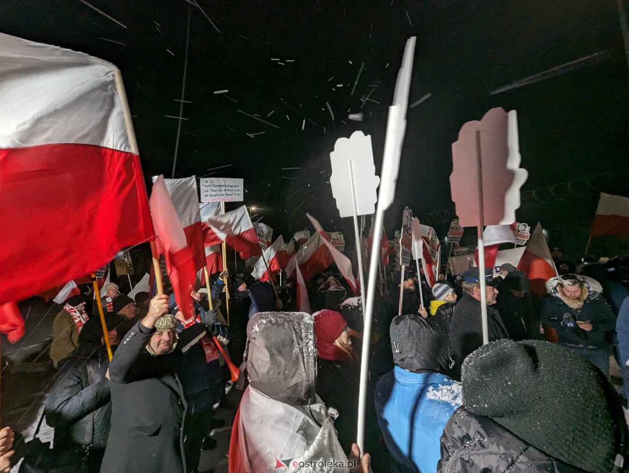 Wiec poparcia dla Macieja Wąsika w Przytułach Starych [15.01.2024] - zdjęcie #30 - eOstroleka.pl