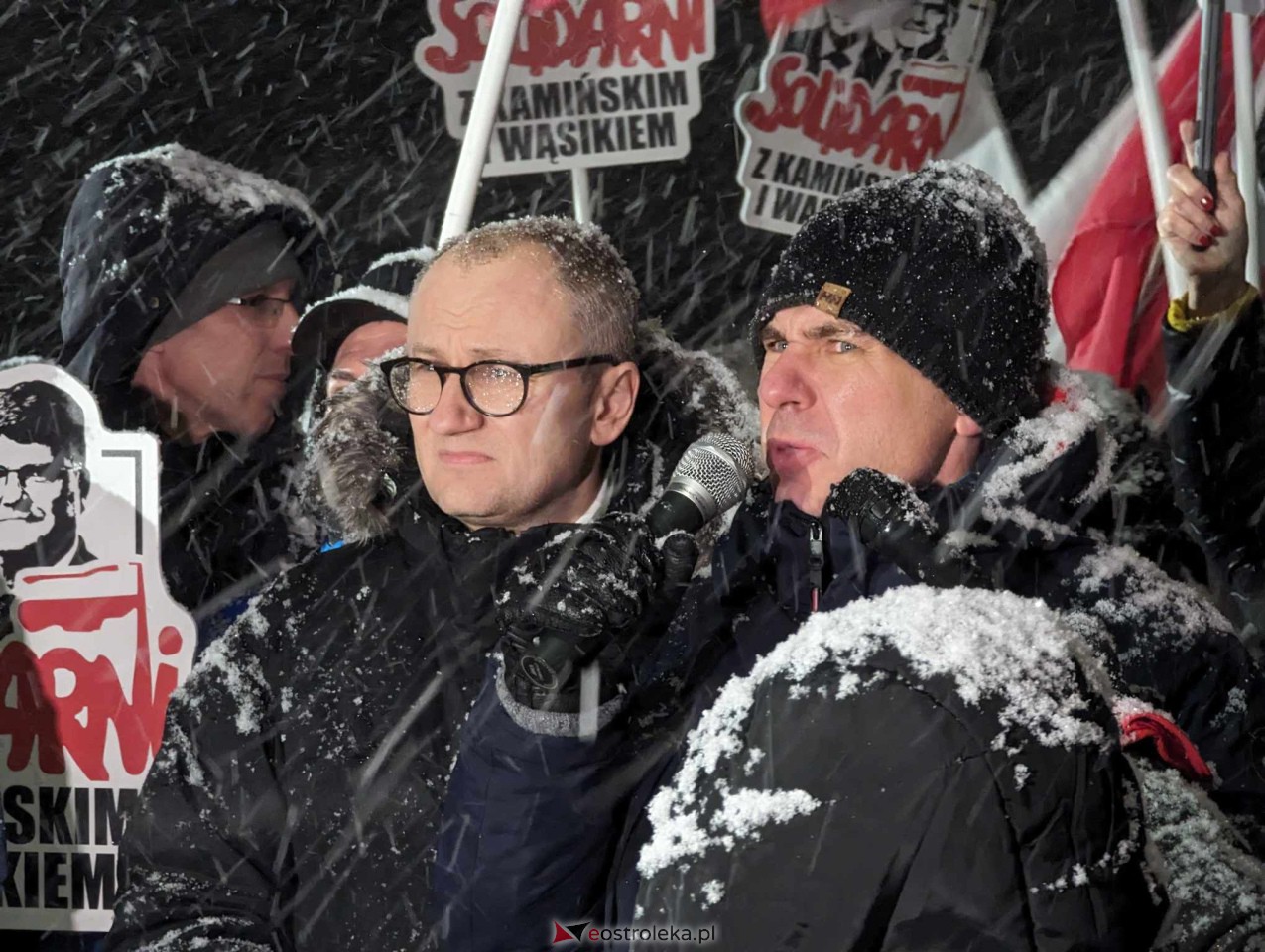 Wiec poparcia dla Macieja Wąsika w Przytułach Starych [15.01.2024] - zdjęcie #29 - eOstroleka.pl