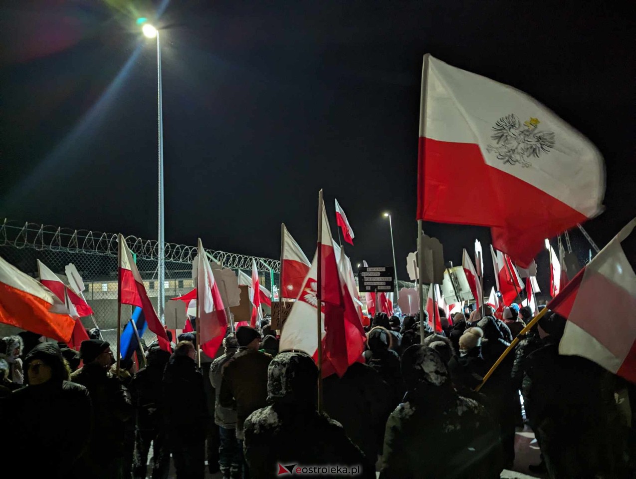 Wiec poparcia dla Macieja Wąsika w Przytułach Starych [15.01.2024] - zdjęcie #12 - eOstroleka.pl