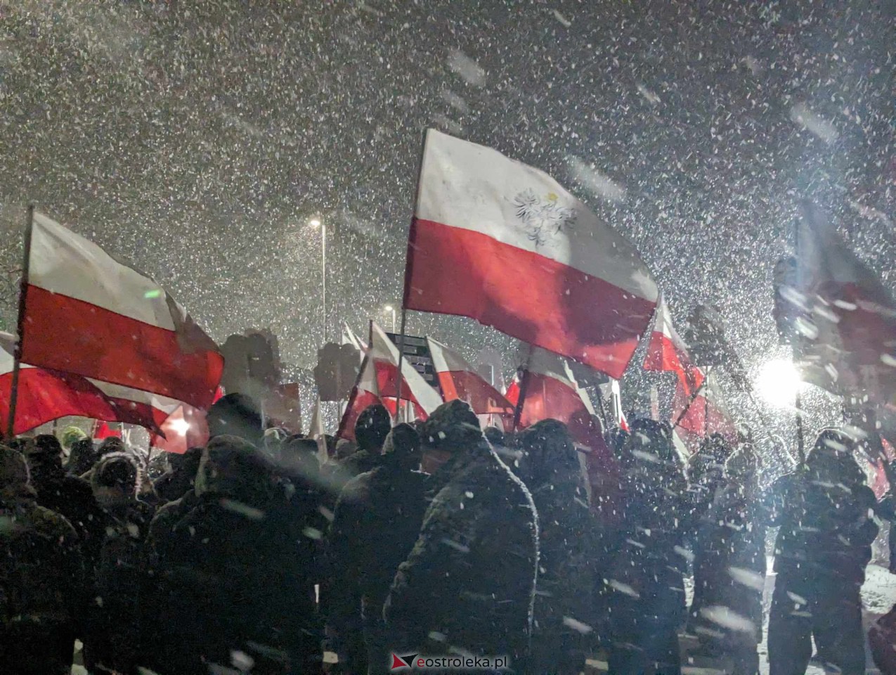 Wiec poparcia dla Macieja Wąsika w Przytułach Starych [15.01.2024] - zdjęcie #9 - eOstroleka.pl