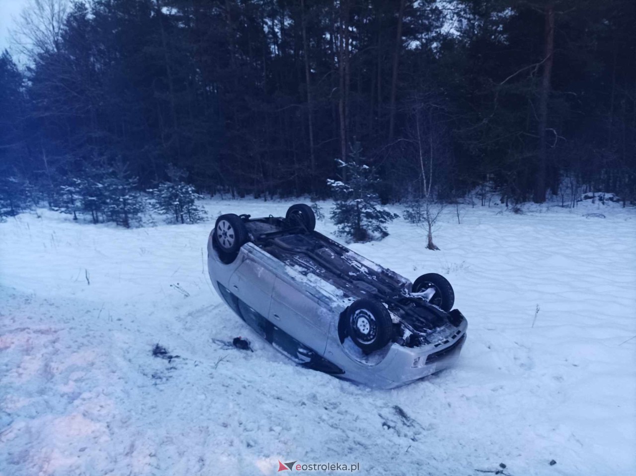 Dachowanie w Łęgu Przedmiejskim [17.01.2024] - zdjęcie #5 - eOstroleka.pl