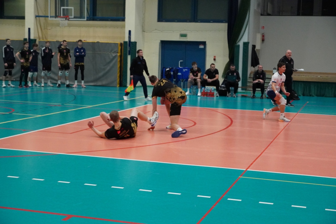 SPS Volley Ostrołęka vs SMS PZPS Spała [17.01.2024] - zdjęcie #93 - eOstroleka.pl