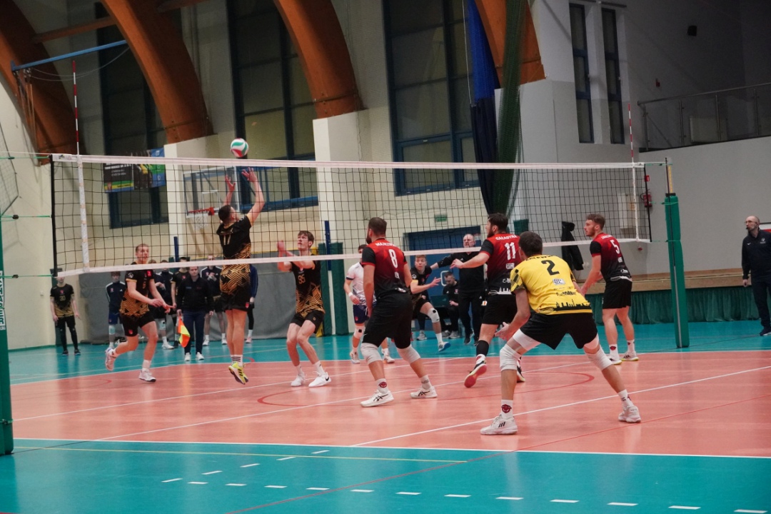 SPS Volley Ostrołęka vs SMS PZPS Spała [17.01.2024] - zdjęcie #35 - eOstroleka.pl