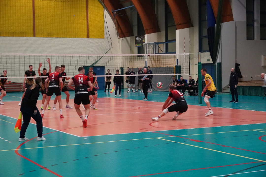 SPS Volley Ostrołęka vs SMS PZPS Spała [17.01.2024] - zdjęcie #56 - eOstroleka.pl