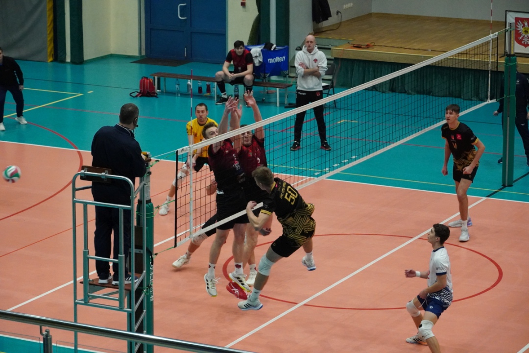 SPS Volley Ostrołęka vs SMS PZPS Spała [17.01.2024] - zdjęcie #88 - eOstroleka.pl